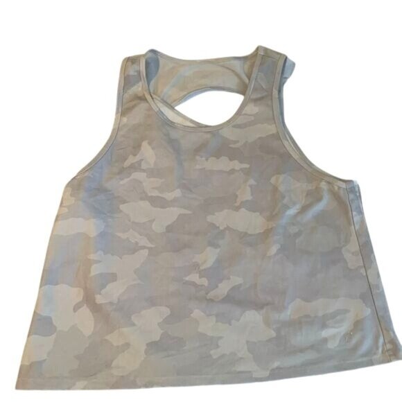 Womens Camouflage Racerback Tank Top XL By A Core - Picture 1 of 5